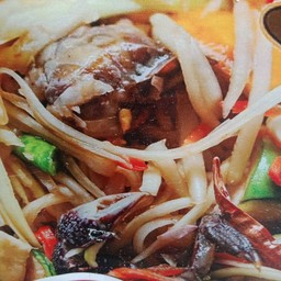 ส้มตำปูปลาร้า 50 บาท