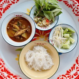 ขนมจีนแกงไตปลา