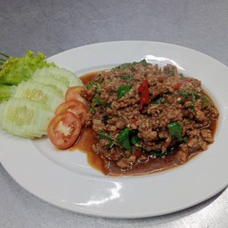 ผัดกระเพราหมู