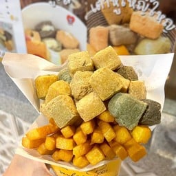 เต้าหู้รวมรส 17 ชิ้น ผสม เต้าหู้ถั่วลูกไก่