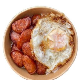 กุนเชียงทอด+ไข่ดาว