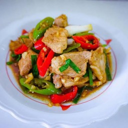 หมูผัดพริก