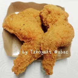 ปีกไก่ทอดต้นตำหรับ (2 ชิ้น)