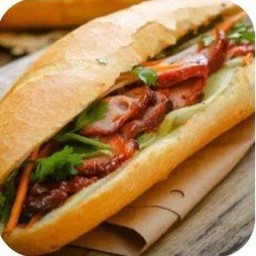 ขนมปัง หมูแดง (Char-Siu,Red Pork)