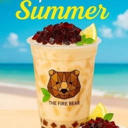 หมีพ่นไฟโยเกิรต์ปั่นเจลลี่บราวน์ชูก้า (รสยาคูลท์)