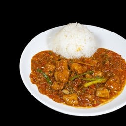 ပင်လယ်စာချဥ်စပ်ထမင်း  SEAFOOD SPICY & SOUR RICE