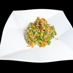 မြင်းခွာရွက်သုပ် ยำใบบัวบก PENNYWORT SALAD