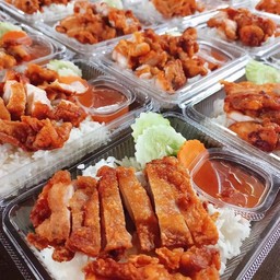 ไก่ทอดน้ำจิ้มแจ่ว