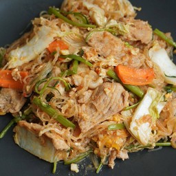 สุกี้แห้ง - หมู [ น้ำจิ้มสุกี้โบราณ ]