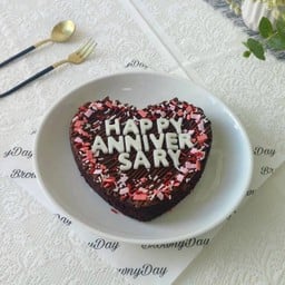 Happy Anniversary Brownies