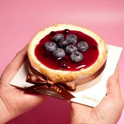 5 Inches Blueberry cheesecake