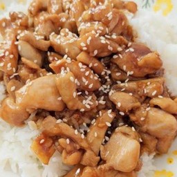 ข้าวไก่ย่างซอสเทอริยากิ