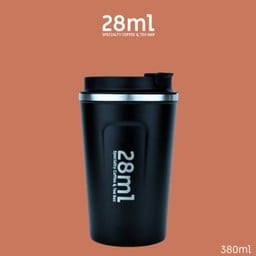 แก้วเก็บอุณหภูมิ380ml สีดำ