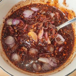 ปลาร้าหวานข้าวคั่ว