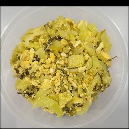 M-902 ผักกาดดองผัดไข่(กับข้าว ถ้วยเล็ก)