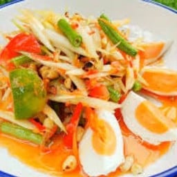 ตำไทยไข่เค็ม