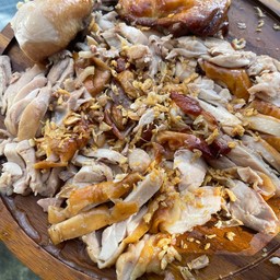 หอมหมี่มันไก่ อบน้ำผึ้ง