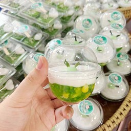 ขนมตะโก้สาคูข้าวโพด