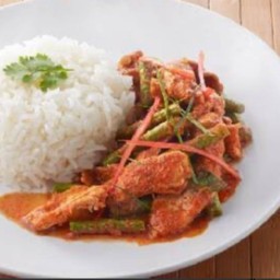 ข้าวพริกแกงหมู