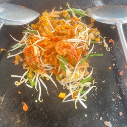 ผัดไทกุ้ง พิเศษ (เส้น+กุ้ง)