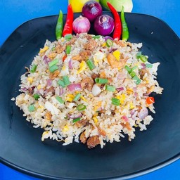 ข้างผัดกุ้งแห้ง