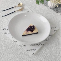 บลูเบอรี่ครีมชีสบราวนี่