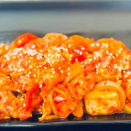 หมูสามชั้นผัดซอสเกาหลี