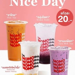 Momoshake  ชานมไข่มุกโลตัสแยกไฟแดงกังสดาล สาขาโลตัสโกเฟรชมหาวิทยาลัยขอนแก่น (แยกไฟแดงกัง)
