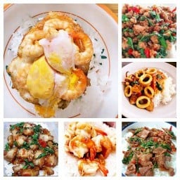 ร้านอีสานบ้านๆ ดอนหัวฬ่อหมู่บ้านเดอะวิลเลจ