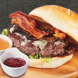 French Style Burger Single