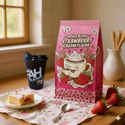 กาแฟอเมริกาโน่กลิ่นกูลิโกะป็อกกี้