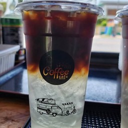 อเมริกาโน่น้ำช่อดอกมะพร้าว