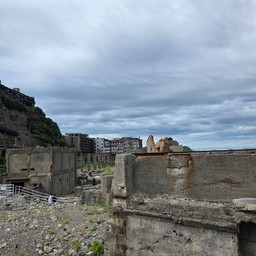 Gunkanjima No. 1 Observation Plaza 軍艦島第1見学広場