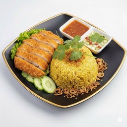 V15 ข้าวหมกไก่ทอด