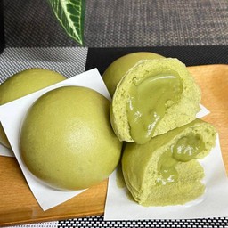 เปาชาเขียวมัทฉะลาวา