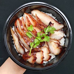 ข้าวคอหมูย่าง