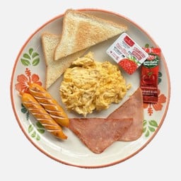 อาหารเช้าไข่คน