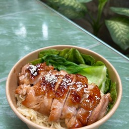 บะหมี่ไก่+ข้าวไข่ข้น