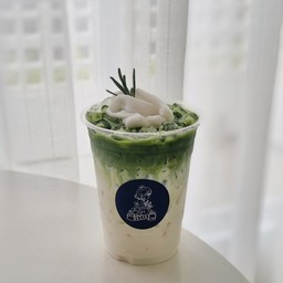 coconut มัทฉะลาเต้