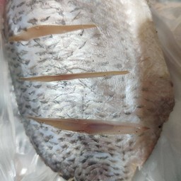 ปลานิลแดดเดียวทอด