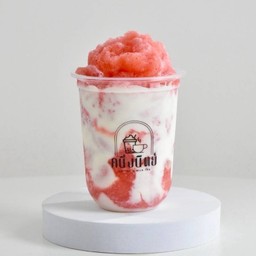 สตรอเบอร์รี่โยเกิร์ตปั่น