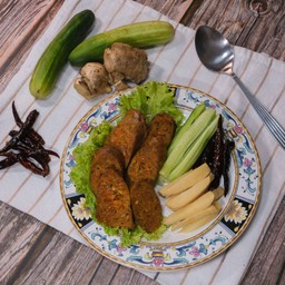 ไส้อั่วไก่แม่น้อย(พร้อมทาน)
