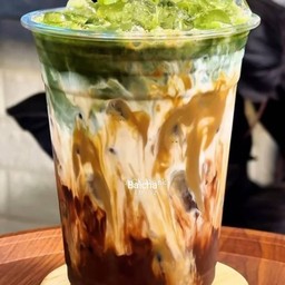 มัทฉะนมสดบราวน์ชูการ์