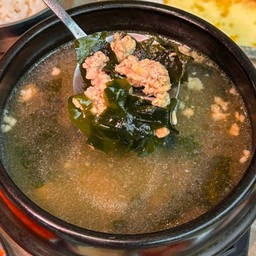 ซูปสาหราย หมู