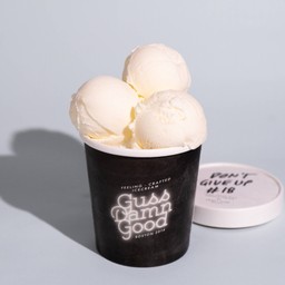 Don't Give Up #18 (Pint 320-340g) - นมสดกับครีมฝรั่งเศส
