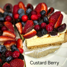 (L) Custard Berry Parmigiano Cheese Tart