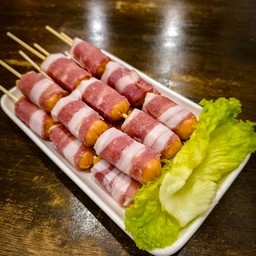 Bacon Wrapped Sausage