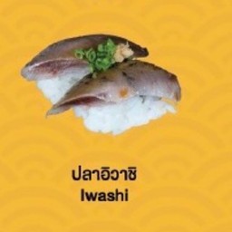 Iwashi sushi (ปลาอิวาชิ ซูชิ)
