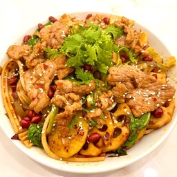 ผัดหม่าล่าหมู