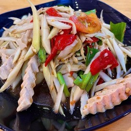 ตำหมูยอ